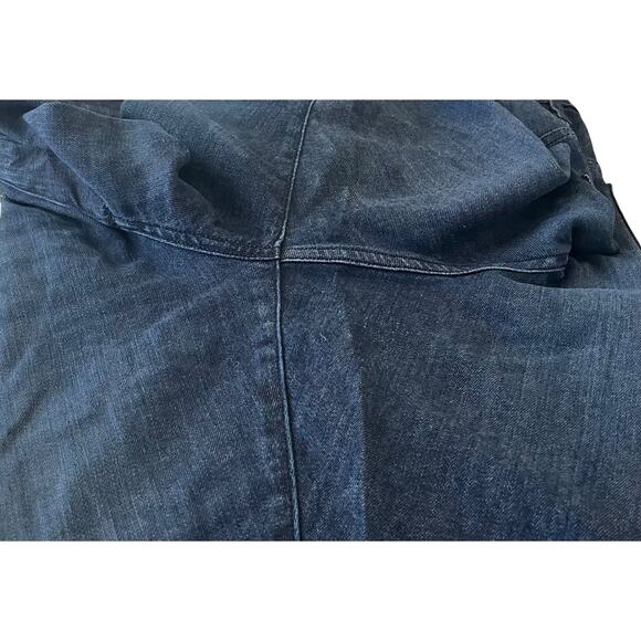 UNIVERSAL THREAD HIGH-RISE STRAIGHT LEG JEGGINGS, WOMENS, 16/33R, DENIM BLUE - Picture 8 of 11